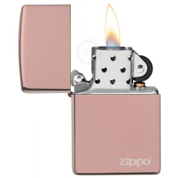 Зажигалка Zippo  High Polish Rose Gold Zip49190ZL