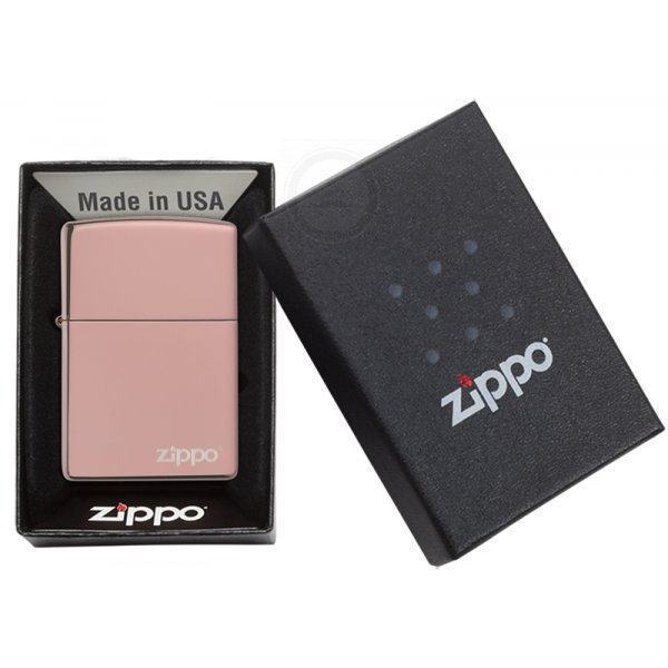 Зажигалка Zippo  High Polish Rose Gold Zip49190ZL