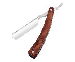 Бритва опасная с рукояткой из бамбука HB159