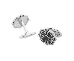 Запонки с агатом Кардинал ZP233