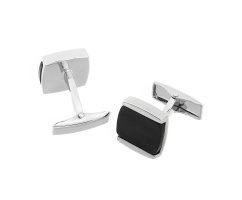 Запонки с крупным агатом ZP306