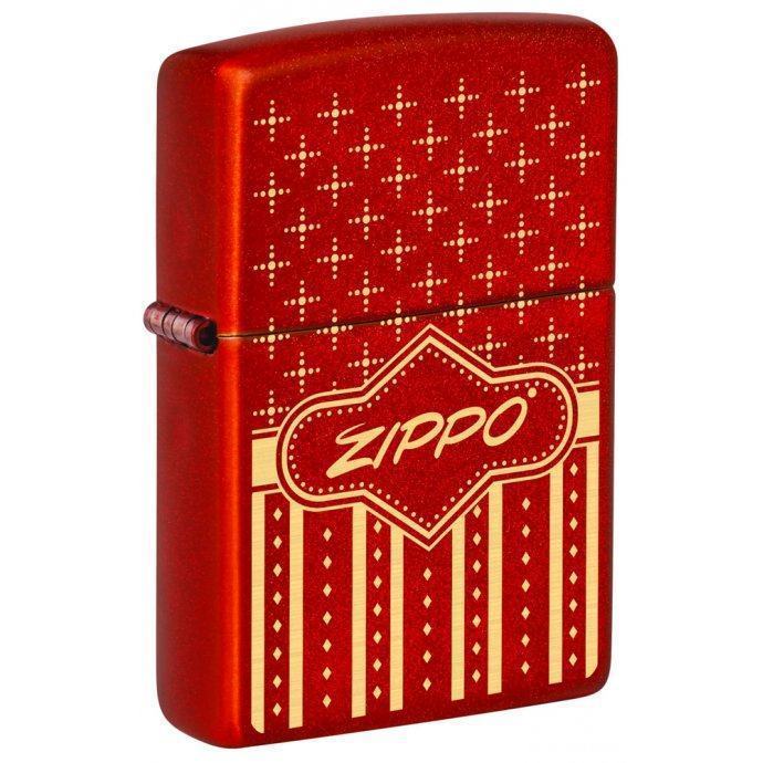 Зажигалка ZIPPO с покрытием Metallic Red Zip48785