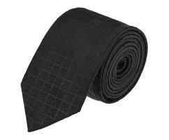 Clode галстук черный в клетку NT75