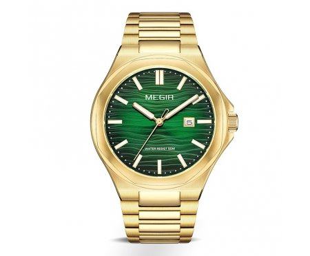 Часы наручные мужские Megir Green Souleance W0172