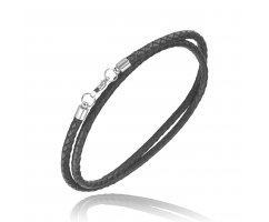 Шнур ручной работы из натуральной кожи 4 мм CH231