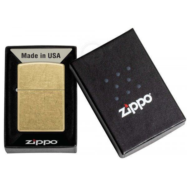 Зажигалка ZIPPO Classic с покрытием Street Brass Zip48267
