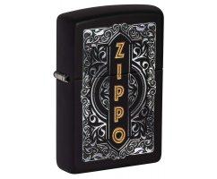 Зажигалка Zippo Black Matte Zip49535