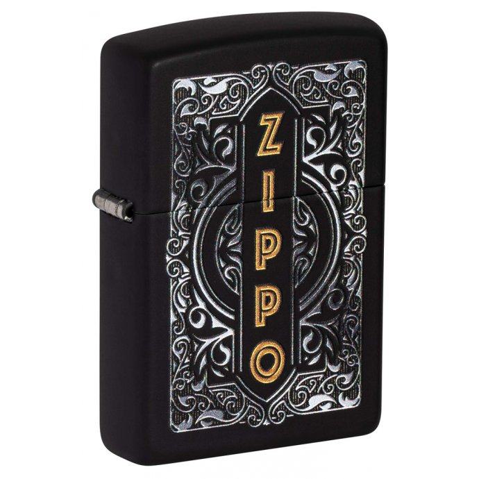 Зажигалка Zippo Black Matte Zip49535