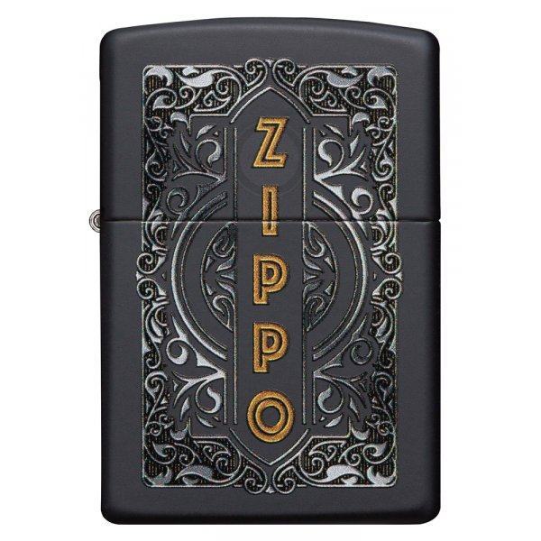 Зажигалка Zippo Black Matte Zip49535