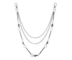 Сэт цепочек на джинсы с черепом DC007