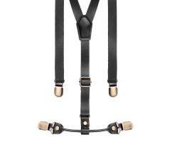 Подтяжки мужские из натуральной кожи PT19