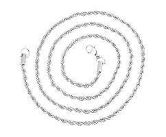 Цепочка веревочного плетения из стали C202