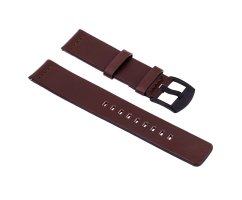 Ремешок из кожи с черной застежкой ST252