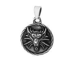 Кулон школы волка K566