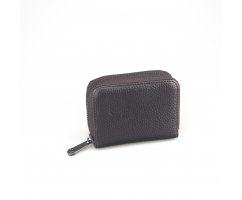 Браун визитница на молнии Y6196