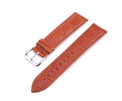 Ремешок из кожи светло коричневый ST113