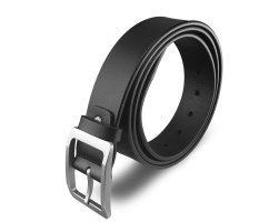 Мужской ремень с круглой пряжкой RB097