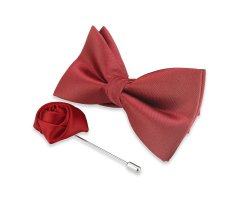 Бабочка бордовая BT49