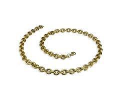 Цепь якорного плетения золотистая C076