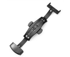 Застежка клипса двойная черная ST331