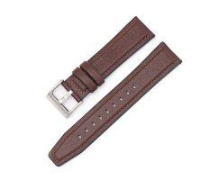 Ремешок из экокожи коричневый быстросъемный ST524