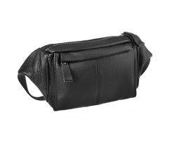 Сумка на пояс из натуральной кожи SM23021