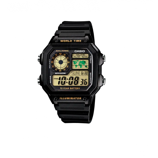 Часы наручные Casio AE-1200WH-1B