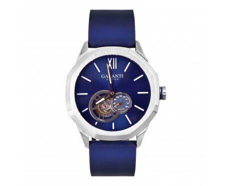 Часы наручные механические синие GALANTI W8212