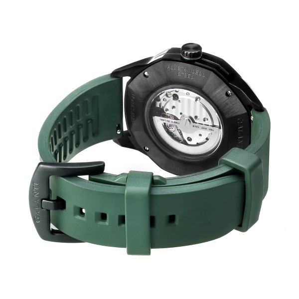 Часы наручные механические зеленые GALANTI W8213