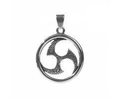 Кулон Томоэ из стали K591