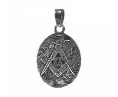 Кулон Iluminati из стали K596