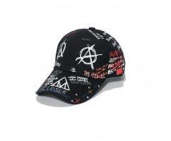 Мужская бейсболка с принтом из шрифтов CS08