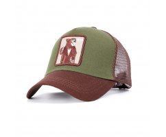 Мужская бейсболка с патчем Медведь CS13