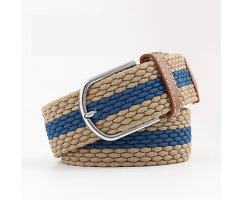 Плетеный ремень двухцветный Mr MORGAN RB140