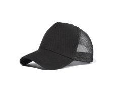 Мужская бейсболка с сеткой черная CS24