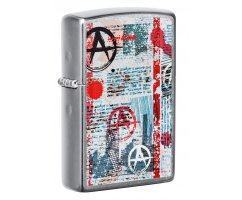 Zip49662 Зажигалка Zippo Anarchy Design