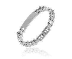 Браслет мотоцепь под гравировку SB004