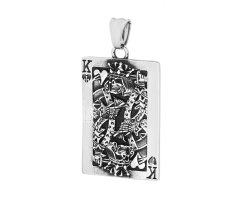 Кулон King of Hearts из стали K609