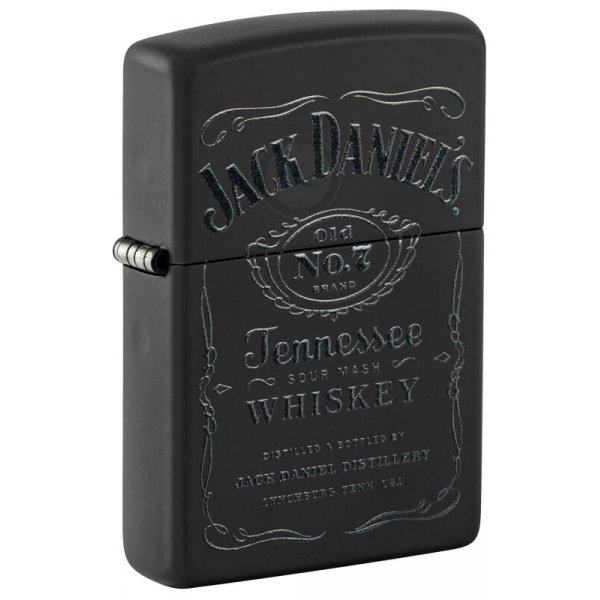 НАБОР Zippo JACK DANIELS ЗАЖИГАЛКА И КОЖАНЫЙ ЧЕХОЛ В ПОДАРОЧНОЙ КОРОБКЕ Zip48460