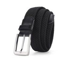 Плетеный ремень черный Mr MORGAN RB7201