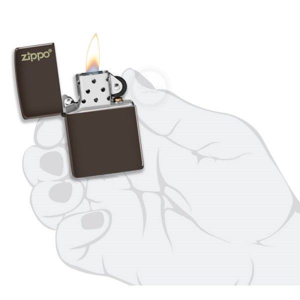 Зажигалка Zippo Brown Matte Zip49180ZL