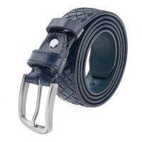 Ranta ремень плетеный ручной работы синий RB3096