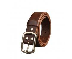 Tukker ремень коричневый с стальной пряжкой RB3065