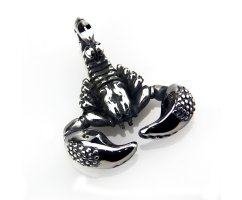 Кулон из стали скорпион K511