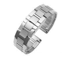 Браслет стальной на клипсе квадратный ST385