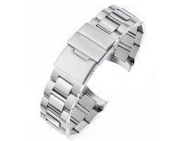 Браслет стальной на клипсе ST386