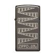 Зажигалка Zippo Slim 65th Anniversary Black Ace limited edition Zip49709