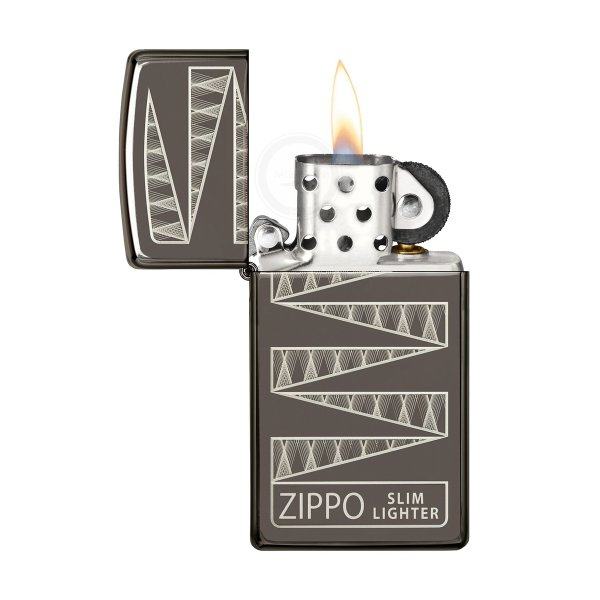 Зажигалка Zippo Slim 65th Anniversary Black Ace limited edition Zip49709