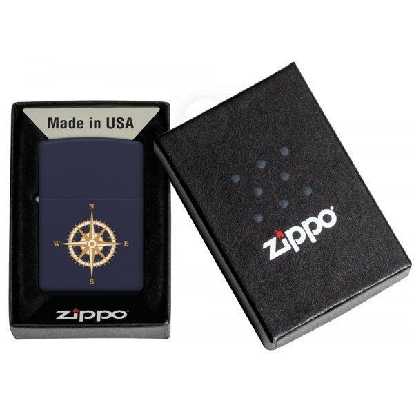 Зажигалка Zippo с покрытием Navy Matte Zip29918