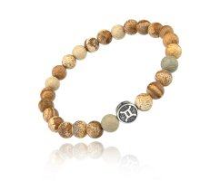 Браслет из камней Близнецы Яшма SH150-Y